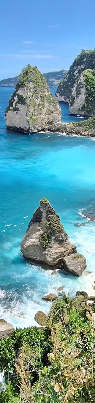 Staunen über die Schönheit des Diamond Beach.